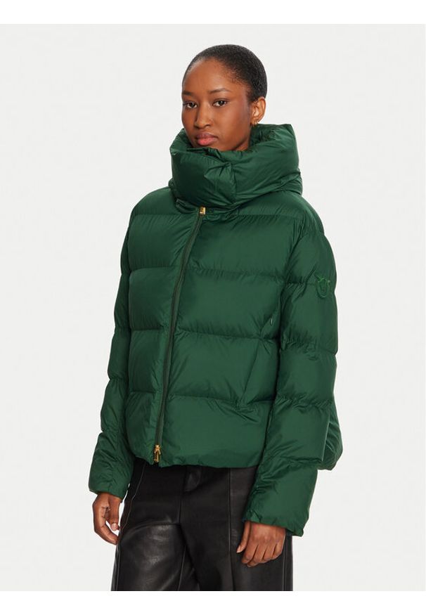 Pinko - PINKO Kurtka zimowa 101602 A2P6 Zielony Regular Fit. Kolor: zielony. Materiał: syntetyk. Sezon: zima