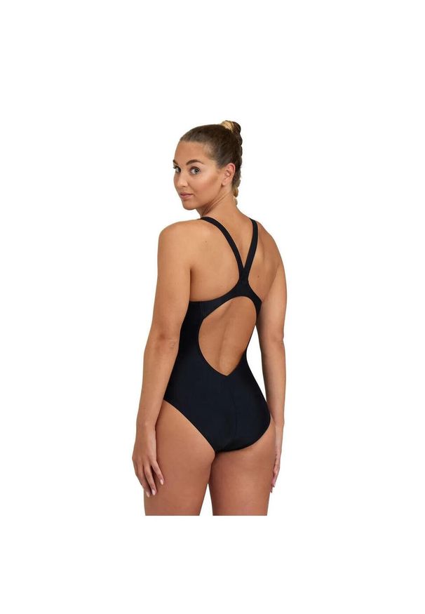 Damski kostium kąpielowy 1-częściowy Arena Modular. Kolor: czarny