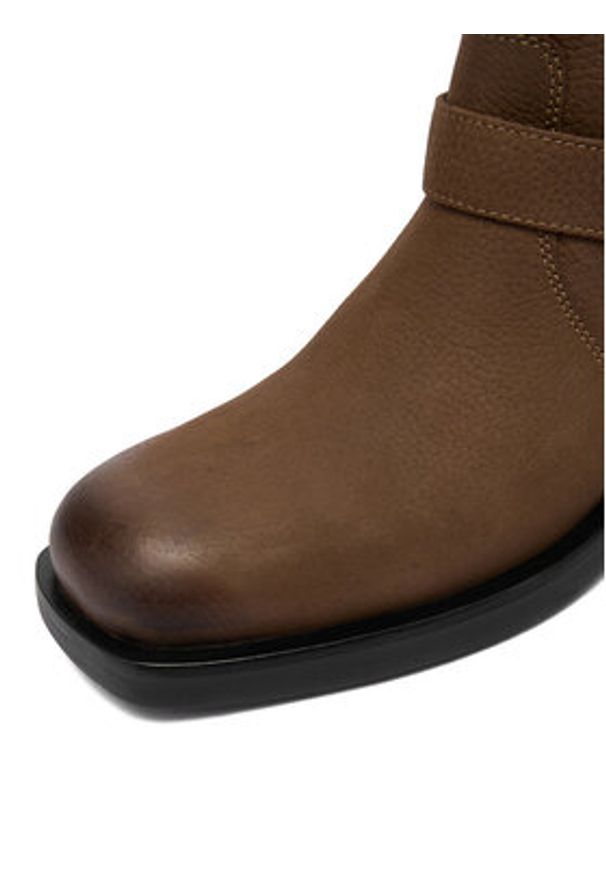 G-Star RAW - G-Star Raw Botki CEO-WI45-CHRISTIAN-01 Brązowy. Kolor: brązowy. Materiał: nubuk, skóra