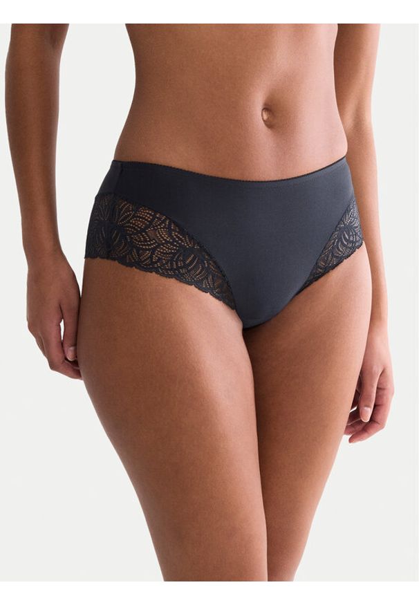 Triumph Bokserki Amourette Graphic 10229014 Czarny. Kolor: czarny. Materiał: syntetyk