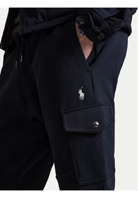 Polo Ralph Lauren Spodnie dresowe 710980340500 Granatowy Regular Fit. Kolor: niebieski. Materiał: bawełna #5