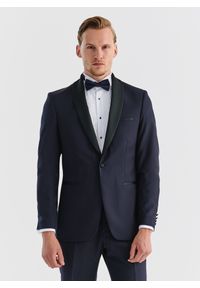 Pako Lorente - PAKO LORENTE – Biała smokingowa koszula męska. Typ kołnierza: łamany. Kolor: biały. Materiał: bawełna. Długość rękawa: długi rękaw. Długość: długie #6