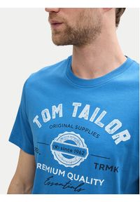 Tom Tailor T-Shirt 1037735 Niebieski Regular Fit. Kolor: niebieski. Materiał: bawełna #3