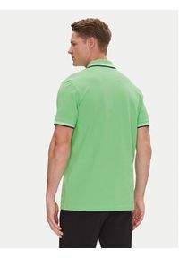 BOSS Polo Paul 50506193 Zielony Slim Fit. Typ kołnierza: polo. Kolor: zielony. Materiał: bawełna
