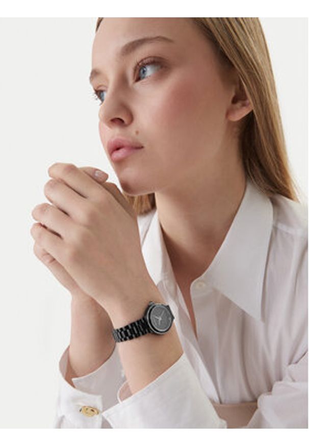 Karl Lagerfeld - KARL LAGERFELD Zegarek R0553104506 Czarny. Kolor: czarny