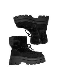 DeeZee Śniegowce HX21069-13 Czarny. Kolor: czarny. Materiał: materiał #5