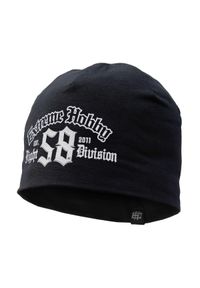 Czapka zimowa męska beanie EXTREME HOBBY 58 DIVISION. Kolor: czarny. Materiał: elastan, bawełna. Sezon: zima. Styl: casual #1