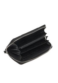 Armani Exchange Duży Portfel Damski XW001606 AF17290 UC001 Czarny. Kolor: czarny. Materiał: skóra #3