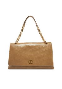 TwinSet - TWINSET Torebka 251TB7450 Brązowy. Kolor: brązowy. Materiał: skórzane #4