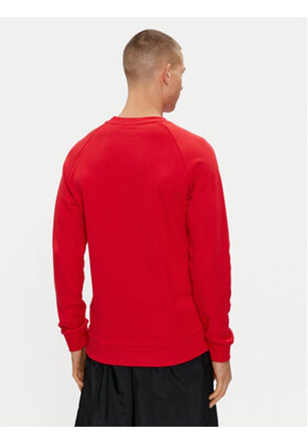 Adidas - adidas Bluza adicolor Classics Trefoil IA4855 Czerwony Regular Fit. Kolor: czerwony. Materiał: bawełna