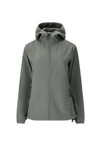 Softshell damski Whistler Luango. Kolor: szary. Materiał: softshell