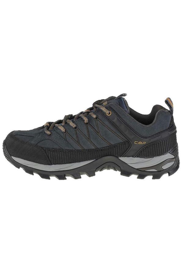 Buty trekkingowe męskie CMP Rigel. Zapięcie: sznurówki. Kolor: niebieski. Materiał: tkanina, materiał, skóra, syntetyk. Szerokość cholewki: normalna