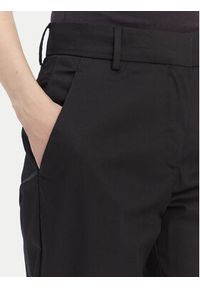 TOMMY HILFIGER - Tommy Hilfiger Chinosy WW0WW40504 Czarny Straight Fit. Kolor: czarny. Materiał: bawełna #5