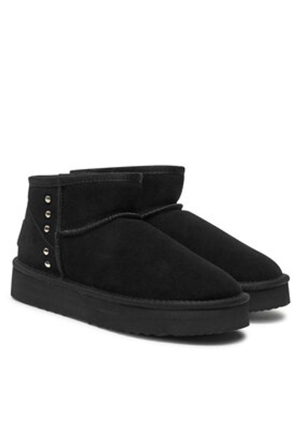 Pepe Jeans Śniegowce PLS50531 Czarny. Kolor: czarny. Materiał: zamsz, skóra