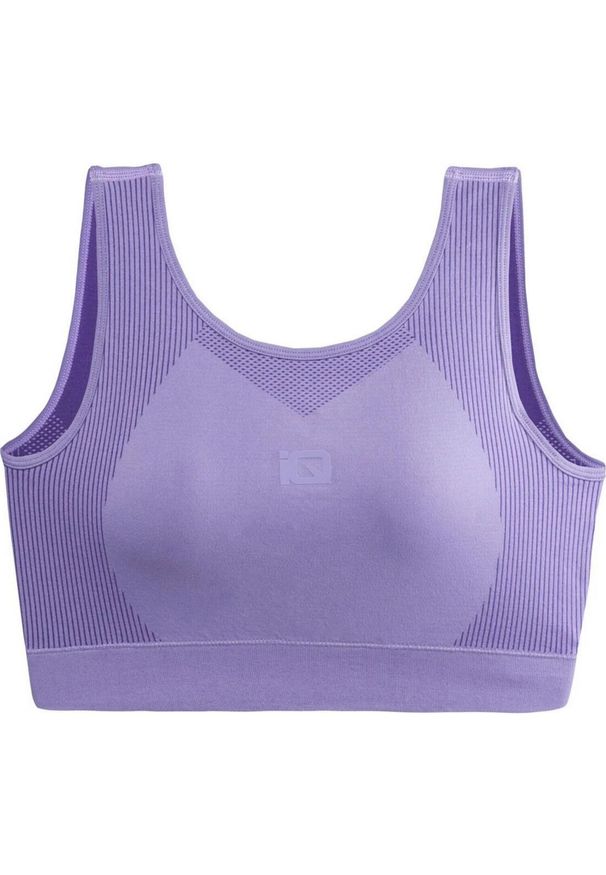 IQ - Damski Biustonosz Sportowy Ingel. Kolor: fioletowy