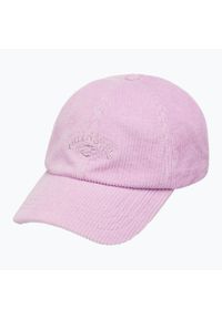 Czapka z daszkiem damska Billabong Essential Cord. Kolor: różowy