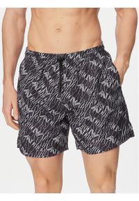 Emporio Armani Szorty kąpielowe EM000688 AF20442 FC026 Czarny Regular Fit. Kolor: czarny. Materiał: syntetyk #1