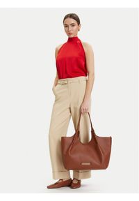 Love Moschino - LOVE MOSCHINO Torebka JC4297PP0OKL0300 Beżowy. Kolor: beżowy. Materiał: skórzane #1