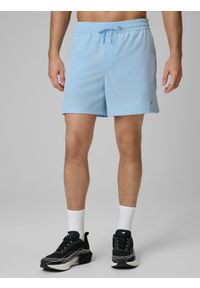 4f - 4F Spodenki plażowe boardshorty męskie - niebieskie M. Kolor: niebieski. Materiał: materiał #2