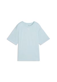 Puma - Damska koszulka Train All Day Essentials o luźnym kroju PUMA. Kolor: niebieski. Sport: fitness, bieganie #1