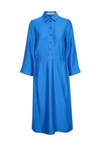 InWear Sukienka codzienna Sharla 30107907 Niebieski Regular Fit. Okazja: na co dzień. Kolor: niebieski. Materiał: wiskoza. Typ sukienki: proste. Styl: casual #3