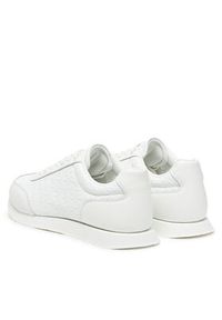 Calvin Klein Sneakersy Low Prof Runn Laceup Mono HM0HM01896 Biały. Kolor: biały. Materiał: skóra #4