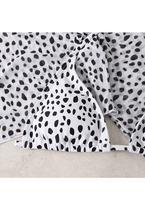 Intica - Dwuczęściowy strój kąpielowy z długim rękawem na lato Milinka. Materiał: materiał. Długość: długie