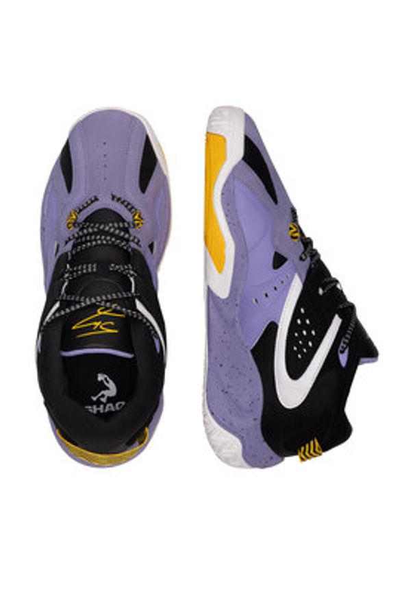 Shaq Sneakersy SHAQNOTIX AQ95008M-IB Fioletowy. Kolor: fioletowy. Materiał: skóra