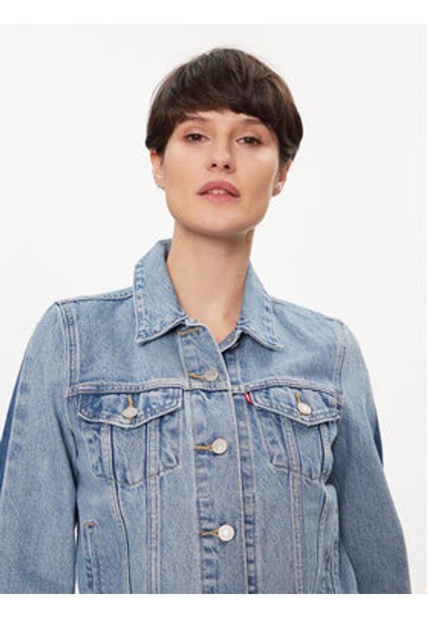 Levi's® Kurtka jeansowa Original Trucker 29945-0164 Niebieski Regular Fit. Kolor: niebieski. Materiał: bawełna