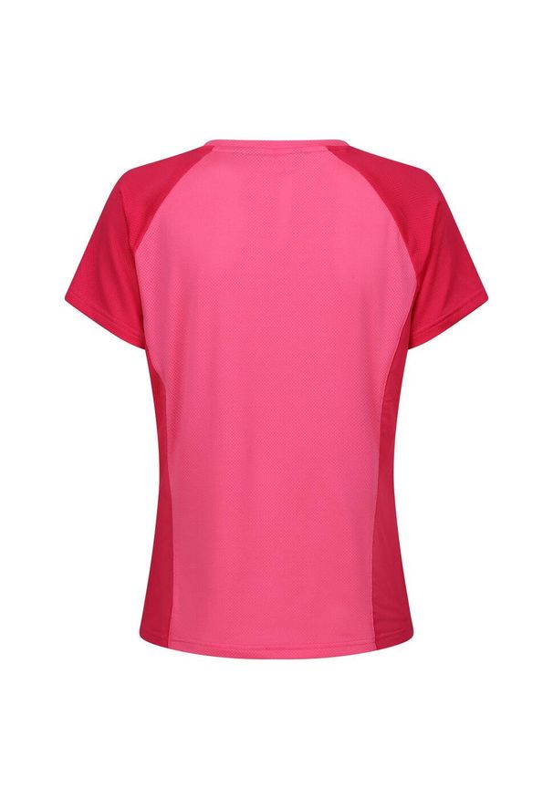 Regatta - T-shirt Damski Emera. Kolor: różowy. Sport: turystyka piesza