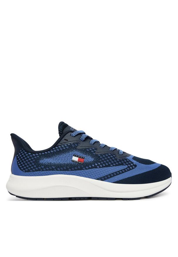Sneakersy Tommy Jeans. Kolor: niebieski