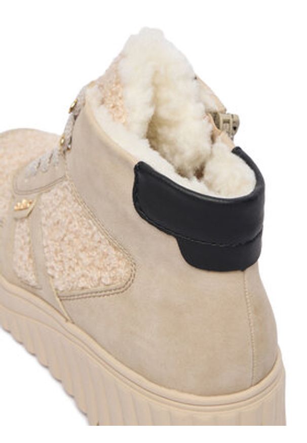 Rieker Trzewiki CEO-N2515-60 Beżowy. Kolor: beżowy. Materiał: materiał