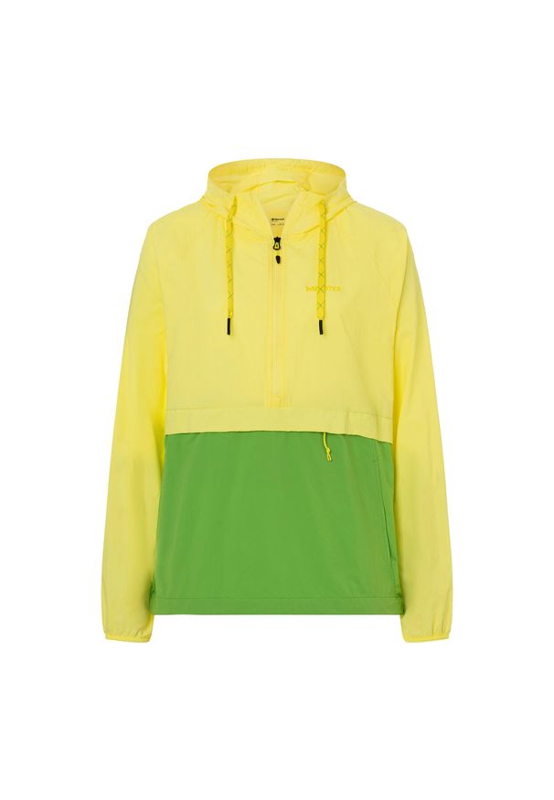 Kurtka przeciwwiatrowa damska Marmot Campana Anorak. Kolor: żółty, wielokolorowy, zielony