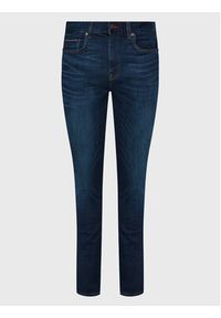 TOMMY HILFIGER - Tommy Hilfiger Jeansy Bleecker MW0MW26537 Granatowy Slim Fit. Kolor: niebieski