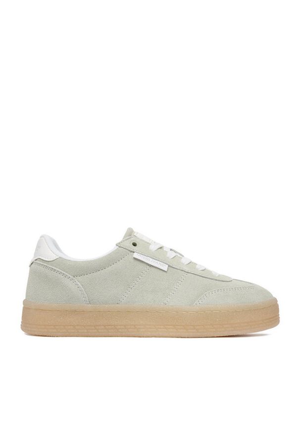 Guess Jeans Sneakersy CWBEO-V12-1219-25WC1051 Zielony jasny. Kolor: zielony. Materiał: skóra, zamsz