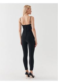 Elisabetta Franchi Kombinezon TU-010-36E2 Czarny Slim Fit. Kolor: czarny. Materiał: syntetyk #3