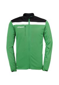 UHLSPORT - Kurtka Uhlsport Offense 23 Poly. Kolor: czarny, zielony, wielokolorowy. Materiał: poliester. Sport: piłka nożna
