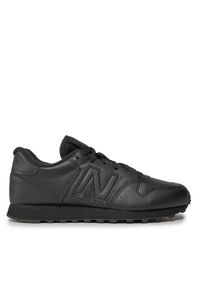 New Balance Sneakersy GM500ZB2 Czarny. Kolor: czarny. Materiał: skóra