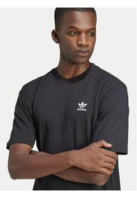 Adidas - adidas T-Shirt Trefoil Essentials JI8545 Czarny Regular Fit. Kolor: czarny. Materiał: bawełna #6