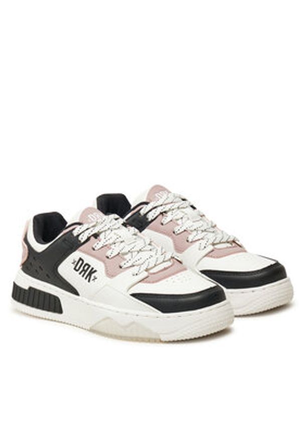 Dorko Sneakersy Easy DS24F11W Biały. Kolor: biały. Materiał: skóra
