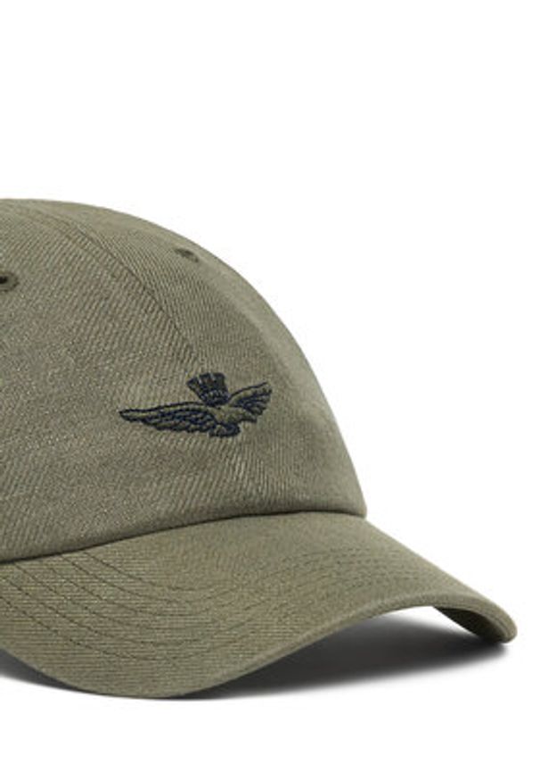 Aeronautica Militare Czapka z daszkiem 261HA1245UCT04293 Zielony. Kolor: zielony. Materiał: len
