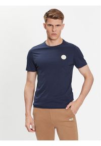 Blend T-Shirt 20715042 Granatowy Regular Fit. Kolor: niebieski. Materiał: bawełna