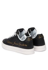 Versace Jeans Couture Sneakersy 80VA3SKL ZPB77 G89 Czarny. Kolor: czarny. Materiał: skóra #4