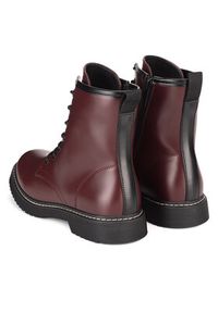 Jenny Fairy Trzewiki WS2696-02 Bordowy. Kolor: czerwony. Materiał: skóra #6