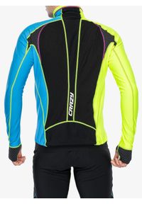 CRAZY - Bluza rozpinana męska Crazy Pull Acceleration. Kolor: czarny. Sezon: zima. Sport: narciarstwo