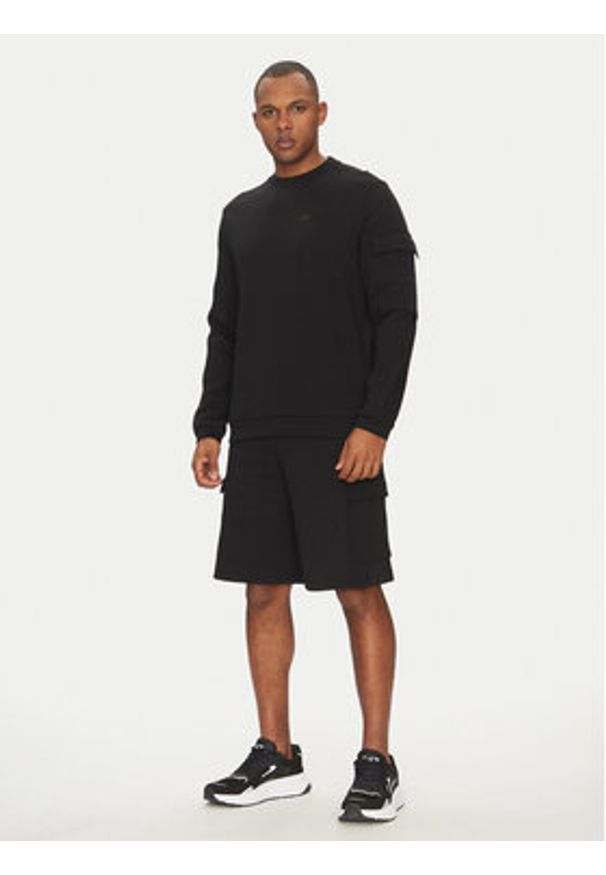 EA7 Emporio Armani Bluza 7M000324 AF12660 UC001 Czarny Regular Fit. Kolor: czarny. Materiał: bawełna