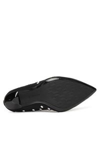 Karl Lagerfeld - KARL LAGERFELD Botki Pandara KL31367 Czarny. Kolor: czarny. Materiał: materiał #6