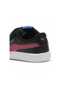 Puma - Sneakersy dla małych dzieci PUMA Smash 3.0 Masked Hero PUMA. Kolor: biały, czerwony, wielokolorowy, czarny. Materiał: skóra. Szerokość cholewki: normalna. Wzór: nadruk