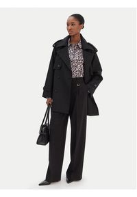 JOOP! Trencz Carrie 30101902 Czarny Regular Fit. Kolor: czarny. Materiał: syntetyk #2