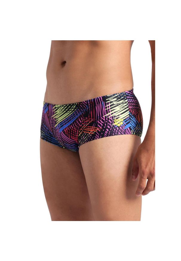 Arena - Szorty kąpielowe Energy Swim Low Waist. Kolor: czarny, wielokolorowy